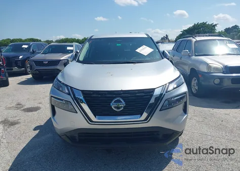 2021 Nissan Rogue Sv Fwd из США, поврежденный, VIN 5N1AT3BA2MC818462